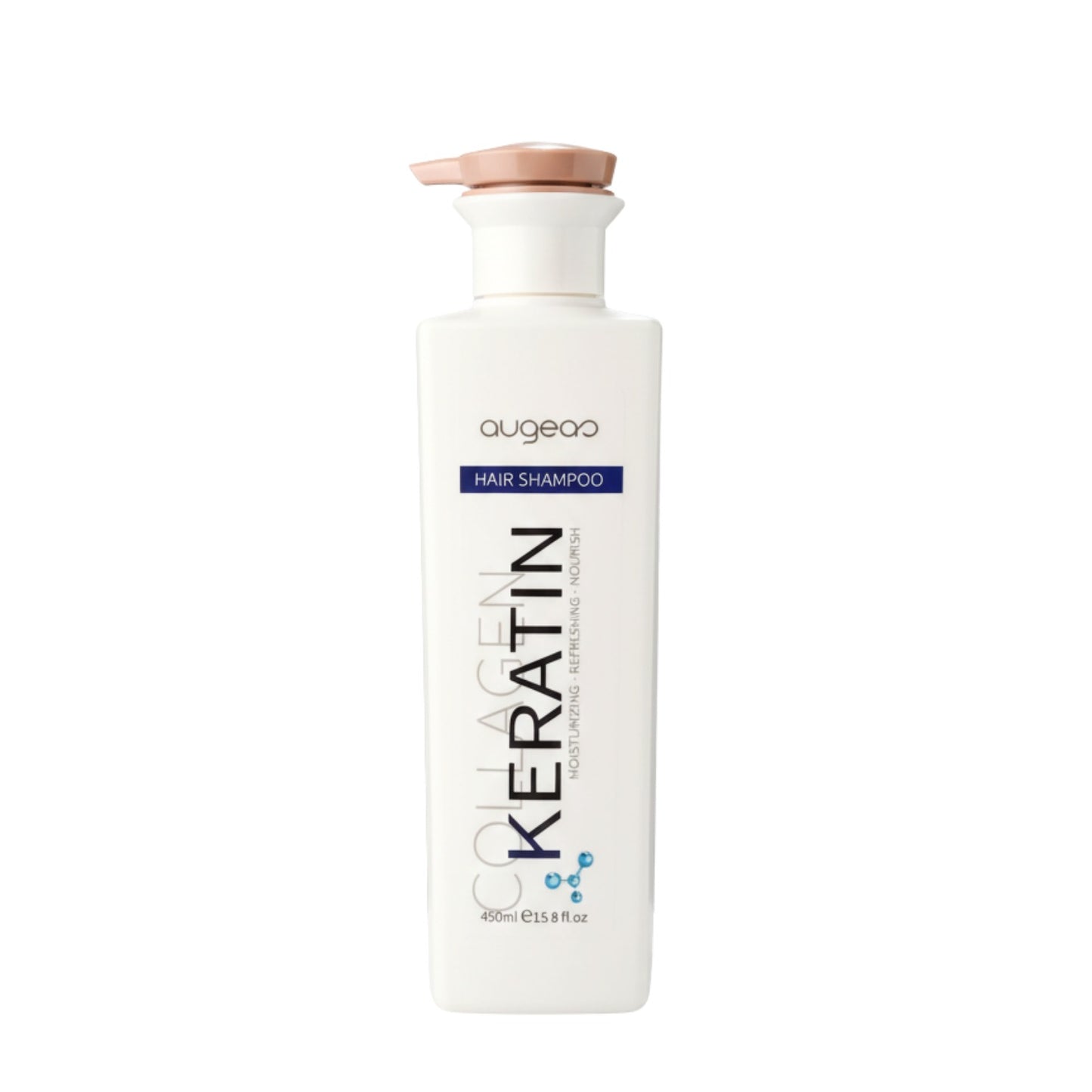 Augeas Professional Collagen Keratin Hair Shampoo 450ml