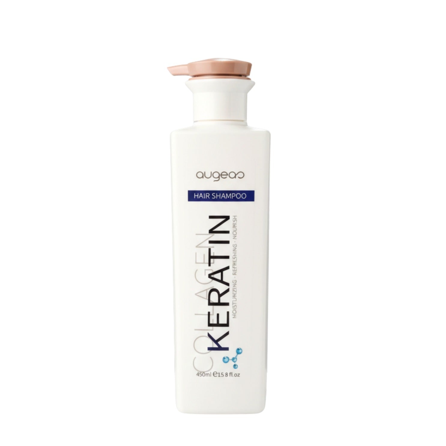 Augeas Professional Collagen Keratin Hair Shampoo 450ml