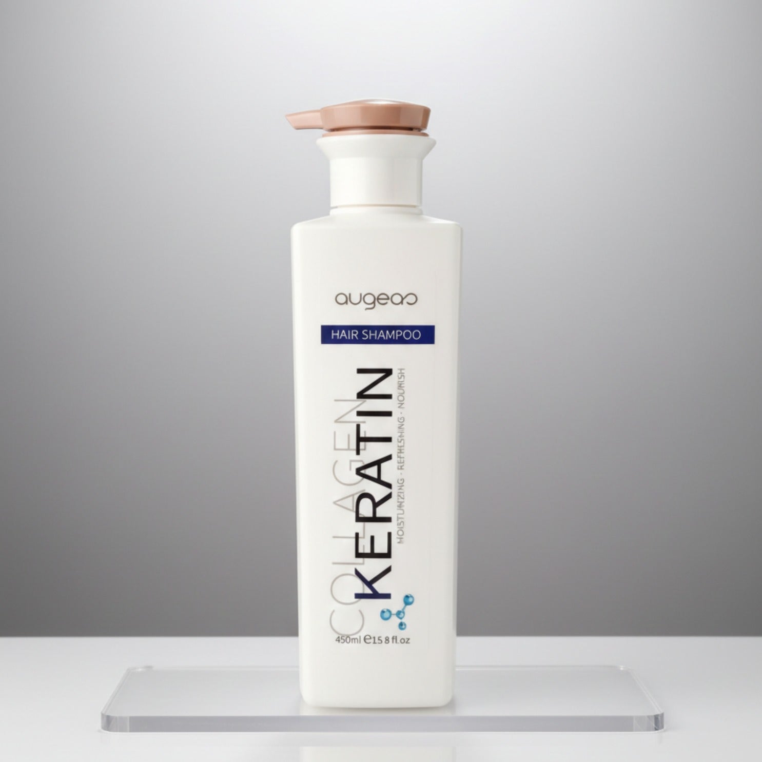 Augeas Professional Collagen Keratin Hair Shampoo 450ml
