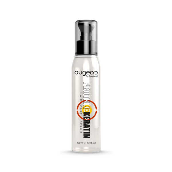 Augeas Protein Keratin Hair Care Serum 130ml packaging